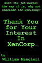 Thank You for Your Interest in XenCorp【電子