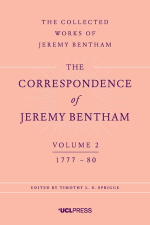 The Correspondence of Jeremy Bentham, Volume 2