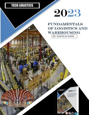 Fundamentals of Logistics and WarehousingŻҽҡ[ SANJIVAN SAINI ]