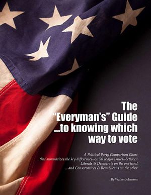 The Everyman 039 s Guide to knowing which way to vote【電子書籍】 Walker Johanson