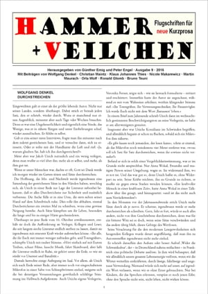 Hammer + Veilchen Nr. 9 Flugschriften f?r neue Kurzprosa【電子書籍】