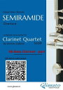 Bb Bass Clarinet part of Semiramide for Clarinet Quartet Overture【電子書籍】 Gioacchino Rossini