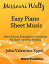 Missouri Waltz Easy Piano Sheet Music