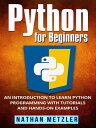 ŷKoboŻҽҥȥ㤨Python for Beginners An Introduction to Learn Python Programming with Tutorials and Hands-On ExamplesŻҽҡ[ Nathan Metzler ]פβǤʤ363ߤˤʤޤ