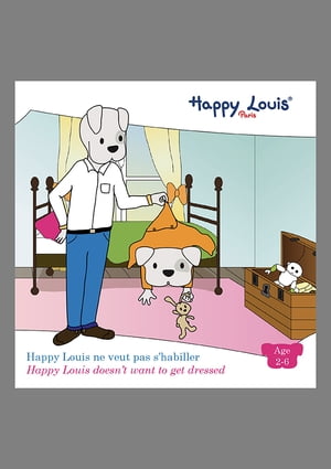 Happy Louis doesn’t want to get dressed