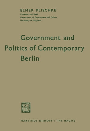 Government and Politics of Contemporary Berlin