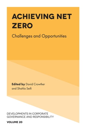 楽天楽天Kobo電子書籍ストアAchieving Net Zero Challenges and Opportunities【電子書籍】