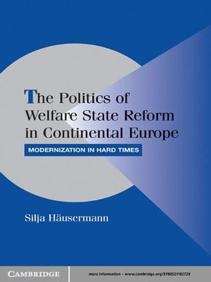 The Politics of Welfare State Reform in Continental Europe