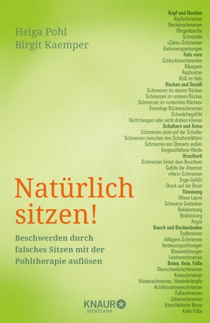 Natürlich sitzen!