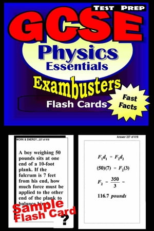 GCSE Physics Test Prep Review--Exambusters Flash Cards