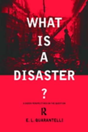 What is a Disaster?