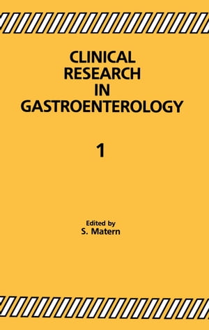 Clinical Research in Gastroenterology 1