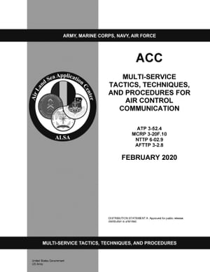 ATP 3-52.4 MCRP 3-20F.10 NTTP 6-02.9 AFTTP 3-2.8 Multi-service Tactics, Techniques, and Procedures for Air Control Communication February 2020