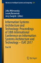 Information Systems Architecture and Technology: Proceedings of 38th Internation...
