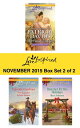 ＜p＞Love Inspired brings you three new titles at a great value, available now! Enjoy these uplifting contemporary romances of faith, forgiveness and hope.＜/p＞ ＜p＞＜strong＞THE AMISH MIDWIFE＜/strong＞＜br /＞ ＜em＞Lancaster Courtships＜/em＞＜br /＞ by Patricia Davids＜/p＞ ＜p＞Sparks fly when Joseph Lapp is forced to ask midwife Anne Stoltzfus for help in taking care of his infant niece. Will they be able to put their neighborly quarrels behind and realize that they're a perfect fit?＜/p＞ ＜p＞＜strong＞YULETIDE COWBOYS＜/strong＞＜br /＞ by Deb Kastner and Arlene James＜/p＞ ＜p＞In these two brand-new novellas, Christmas brings a pair of ruggedly charming Texas cowboy brothers a chance to start overーand find love and family on their journey.＜/p＞ ＜p＞＜strong＞RANCHER FOR THE HOLIDAYS＜/strong＞＜/p＞ ＜p＞by Myra Johnson＜/p＞ ＜p＞Seeking a fresh start at his uncle's ranch, Ben Fisher is drawn to help local girl Marley Sanders with her mission workーand finds himself falling for the pretty photographer. But could a secret from Marley's past derail their chance at happiness?＜/p＞画面が切り替わりますので、しばらくお待ち下さい。 ※ご購入は、楽天kobo商品ページからお願いします。※切り替わらない場合は、こちら をクリックして下さい。 ※このページからは注文できません。