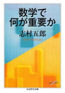 数学で何が重要か【電子書籍】[ 志村五郎 ]