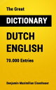 ＜p＞This dictionary contains around 70,000 Dutch terms with their English translations, making it one of the most comprehensive books of its kind. It offers a wide vocabulary from all areas as well as numerous idioms. The terms are translated from Dutch to English. If you need translations from English to Dutch, then the companion volume "The Great Dictionary English - Dutch" is recommended.＜/p＞画面が切り替わりますので、しばらくお待ち下さい。 ※ご購入は、楽天kobo商品ページからお願いします。※切り替わらない場合は、こちら をクリックして下さい。 ※このページからは注文できません。