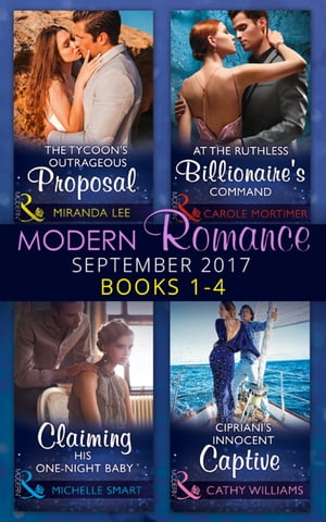 Modern Romance September 2017 Books 1 - 4Żҽҡ[ Carole Mortimer ]