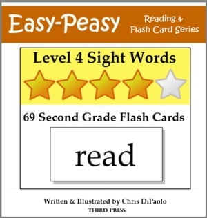 Level 4 Sight Words: 69 Second Grade Flash CardsŻҽҡ[ Chris DiPaolo ]