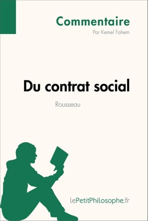 Du contrat social de Rousseau (Commentaire)