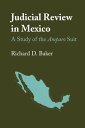 Judicial Review in Mexico A Study of the Amparo Suit