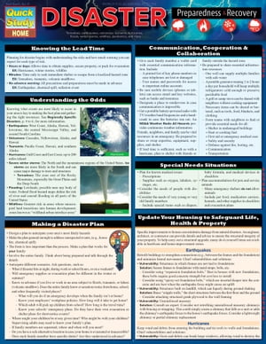 ŷKoboŻҽҥȥ㤨Disaster Preparedness & Recovery QuickStudy Laminated Reference GuideŻҽҡ[ John H Meyer ]פβǤʤ905ߤˤʤޤ