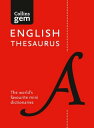 Collins GEM English Thesaurus【電子書籍】 Collins Dictionaries