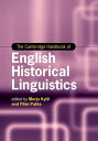 The Cambridge Handbook of English Historical Linguistics【電子書籍】