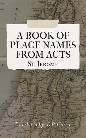 A Book of Places Names of 'Acts'