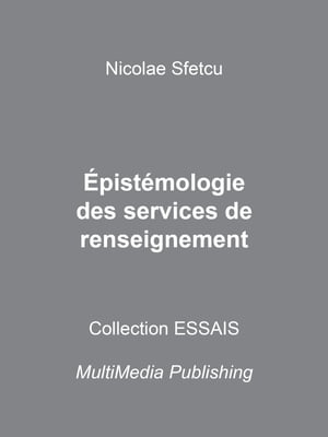 Épistémologie des services de renseignement