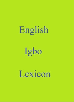 English Igbo Lexicon