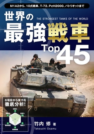 世界の最強戦車Top45 〜 ≪攻撃力≫≪防御力≫≪機動力≫≪搭載機器≫≪航続距離≫≪革新性≫、6項目のレーダーチャートで徹底分析！