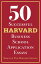 50 Successful Harvard Business School Application Essays