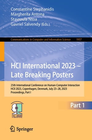 HCI International 2023 – Late Breaking Posters