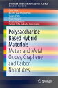 Polysaccharide Based Hybrid Materials Metals and Metal Oxides, Graphene and Carb...