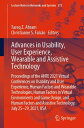 Advances in Usability, User Experience, Wearable and Assistive Technology Proceedings of the AHFE 2021 Virtual Conferences on Usability and User Experience, Human Factors and Wearable Technologies, Human Factors in Virtual Environments a