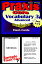PRAXIS Core Test Prep Advanced Vocabulary 3 Review--Exambusters Flash Cards--Workbook 3 of 8