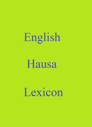 English Hausa Lexicon