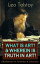 WHAT IS ART? &WHEREIN IS TRUTH IN ART? (Meditations on Aesthetics &Literature) On the Significance of Science and Art, Shakespeare and the Drama, The Works of Guy De Maupassant, A. Stockham'sTokology, Amiel's Diary, S. T. Sem?nov's PeŻҽҡ