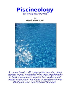 Piscineology (or the big book of pools)