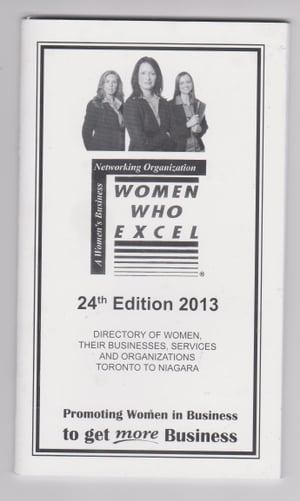 WOMEN WHO EXCEL 24th Edition 2013