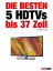 Die besten 5 HDTVs bis 37 Zoll