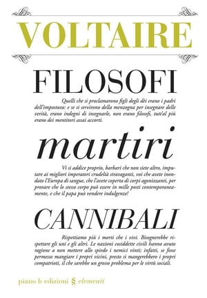 Filosofi martiri cannibali