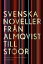 Svenska noveller : Fr?n Almqvist till StoorŻҽҡ[ Ingrid Elam ]