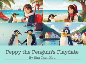 Peppy the Penguin 039 s Playdate: A Heartwarming Bedtime Story Join Peppy and His Penguin Pals for a Playful Adventure 【電子書籍】 Shu Chen Hou