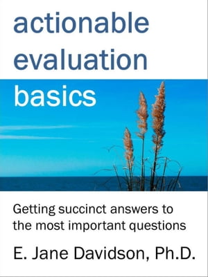 Actionable Evaluation Basics: Getting succinct answers to the most important questions [minibook]