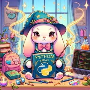The Story of the Rabbit and Its Magical Python Spells