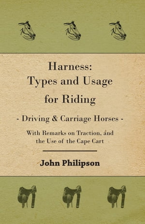 Harness: Types and Usage for Riding - Driving and Carriage Horses - With Remarks on Traction, and the Use of the Cape Cart