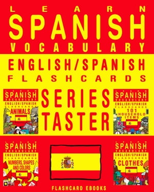 Learn Spanish Vocabulary: Series Taster - English/Spanish Flashcards