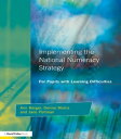 Implementing the National Numeracy Strategy For Pupils with Learning Difficulties